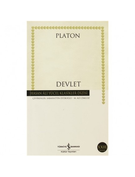 Devlet - Eflatun (Platon) - İş Bankası Kültür Yayınları