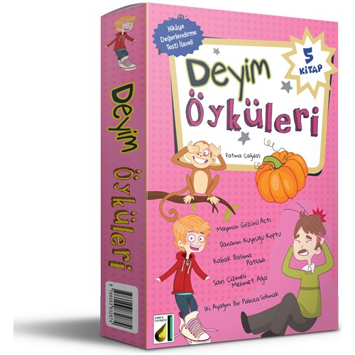Deyim Öyküleri (5 Kitap) - Fatma Çağdaş - Damla Yayınları