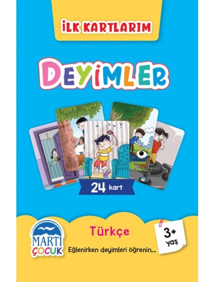 Deyimler / İlk Kartlarım - Kolektif - Martı Yayınları