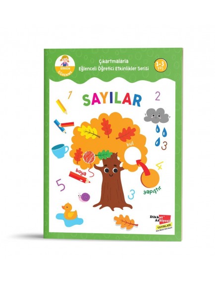 Dikkat Atölyesi Eğlenceli Öğretici Etkinlikler Serisi - Sayılar