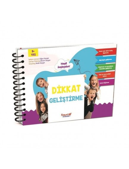 Dikkat Geliştirme 8 Yaş - Ekrem Saygın - Yumurcak Yayınları