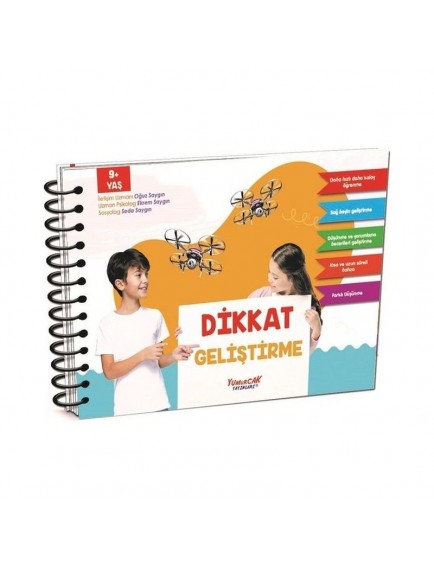 Dikkat Geliştirme 9+ Yaş - Kolektif - Yumurcak Yayınları