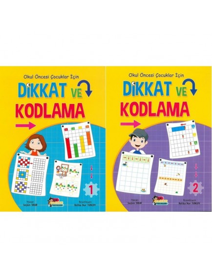 Dikkat Ve Kodlama 2. Kitap - Kolektif - İlk Akademi Yayınları