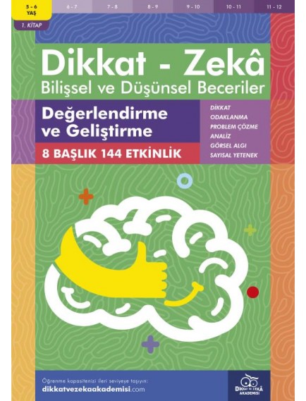 Dikkat Zeka Yayınları Değerlendirme Ve Geliştirme (5 - 6 Yaş)