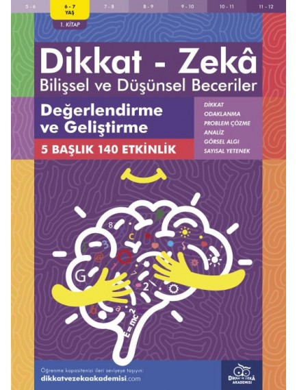 Dikkat Zeka Yayınları Değerlendirme Ve Geliştirme (6 - 7 Yaş)