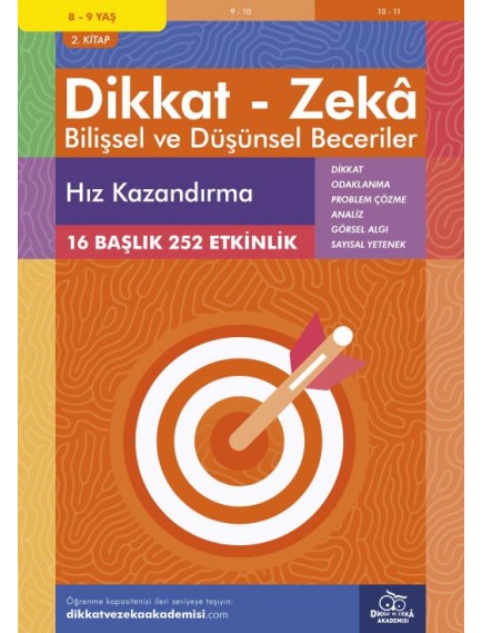 Dikkat Zeka Yayınları Hız Kazandırma (8 - 9 Yaş)