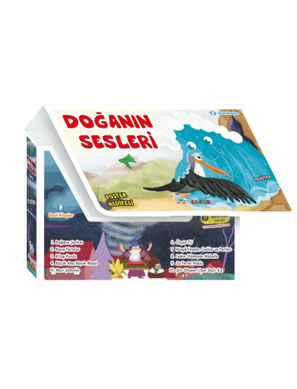 Doğanın Sesleri 10 Kitap - Kolektif - Üçgen Yayınları 