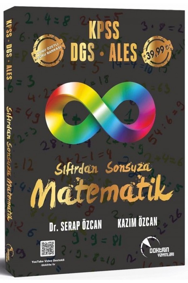Doktrin Yayınları Kpss Dgs Ales Sıfırdan Sonsuza Matematik Konu Özetli Soru Bankası