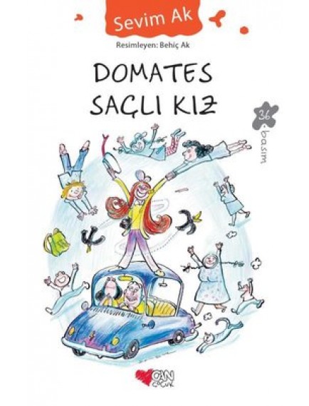Domates Saçlı Kız - Sevim Ak - Can Yayınları