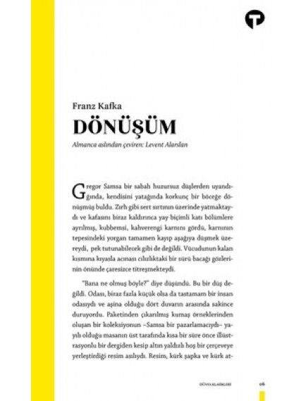 Dönüşüm - Franz Kafka - Turkuvaz Yayınları