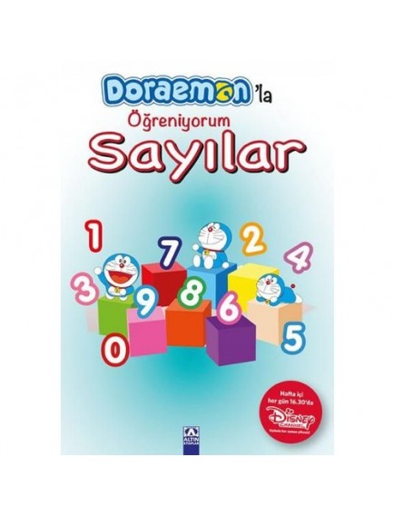 Doraemon'la Öğreniyorum Sayılar - Kolektif - Altın Kitaplar Yayınları