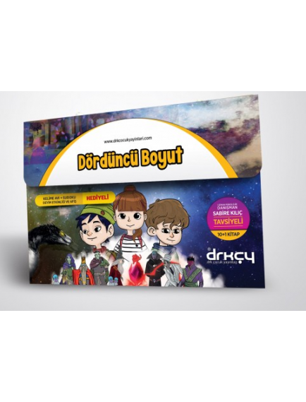 Dördüncü Boyut (10 Kitap) - Nazife Burcu Takıl - Drk Çocuk Yayınları