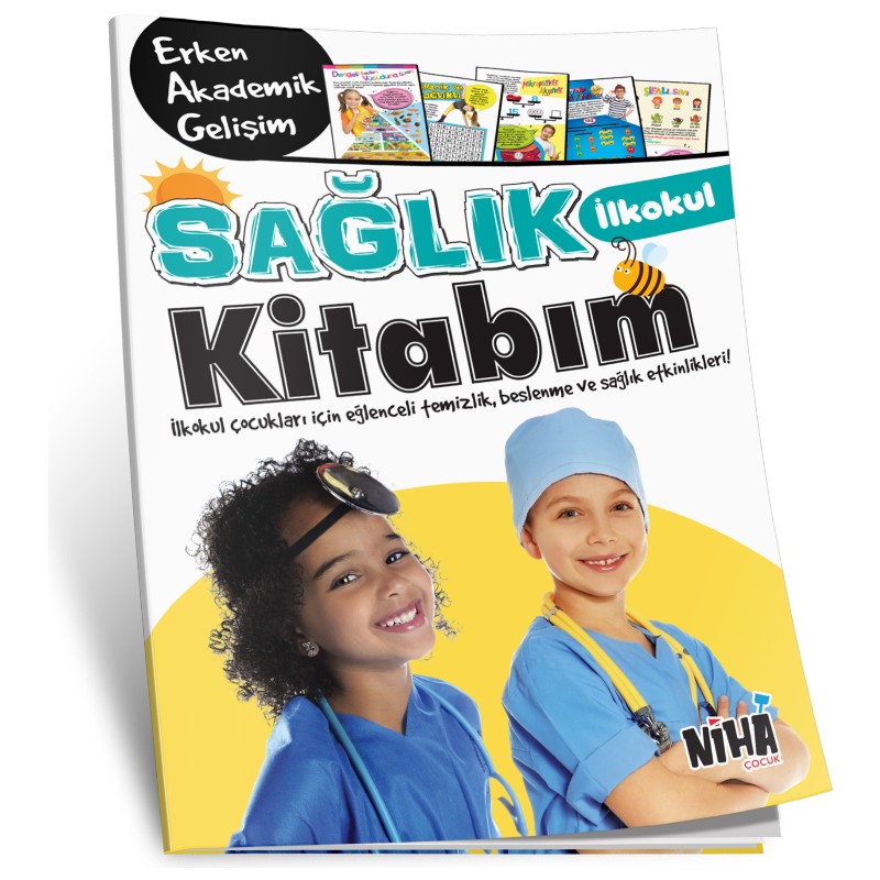 Eag İlkokul Sağlık Kitabım - Kolektif - Niha Yayınları