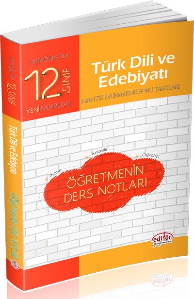 Editör Yayınları 12. Sınıf Türk Dili ve Edebiyatı Öğretmenin Ders Notları