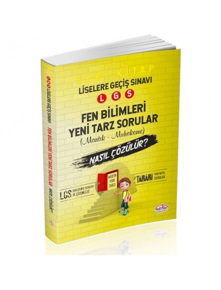 Editör Yayınları 8. Sınıf Lgs Fen Bilimleri Mantık Muhakeme Soruları Nasıl Çözülür