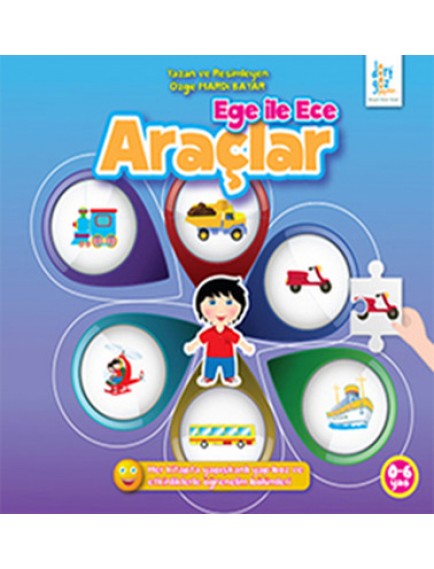 Ege İle Ece Araçlar - Özge Mardi Bayar - Dörtgöz Yayınları