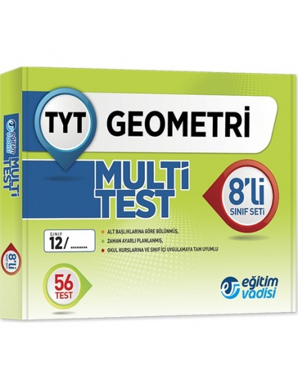 Eğitim Vadisi Yayınları Tyt Matematik Multi Test 8'Li Sınıf Seti