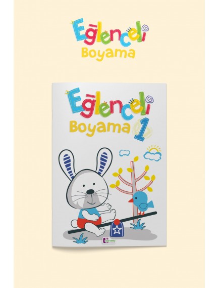 Eğlenceli Boyama 1 - Kolektif - Mor Elma Yayınları