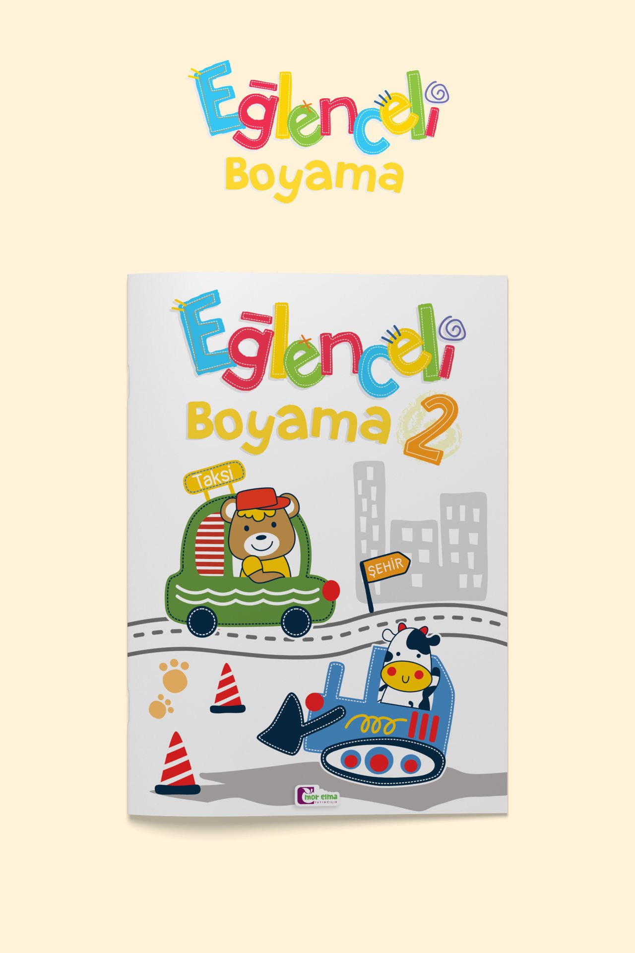 Eğlenceli Boyama 2 - Kolektif - Mor Elma Yayınları