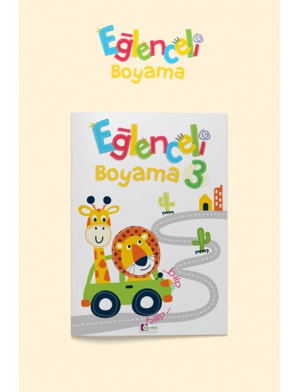 Eğlenceli Boyama 3 - Kolektif - Mor Elma Yayınları