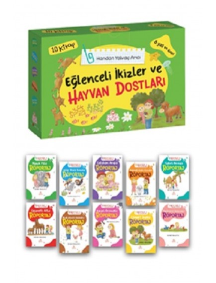 Eğlenceli İkizler Ve Hayvan Dostları - Handan Yalvaç Arıcı - Nesil Çocuk Yayınları