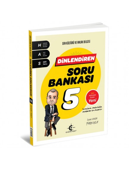 Eker Test Yayınları 5. Sınıf Din Kültürü Dinlendiren Soru Bankası