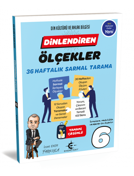 Eker Test Yayınları 6. Sınıf Din Kültürü 36 Haftalık Deneme 