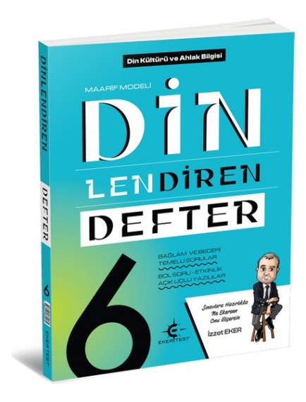 Eker Test Yayınları 6. Sınıf Din Kültürü Dinlendiren Defter