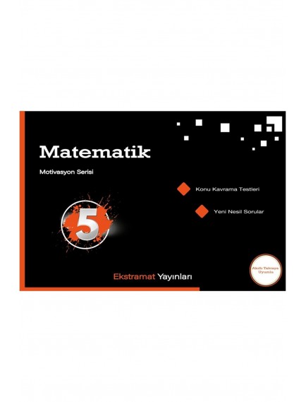 Ekstramat Yayınları 5. Sınıf Matematik Soru Bankası