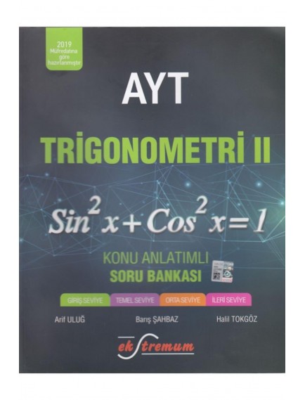 Ekstremum Yayınları Ayt Trigonometri Iı Konu Anlatımlı Soru Bankası