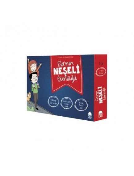 Elanın Neşeli Günlüğü 2. Sınıf Okuma Seti (10 Kitap) - Celal Akbaş - Mavi Kirpi Yayınları