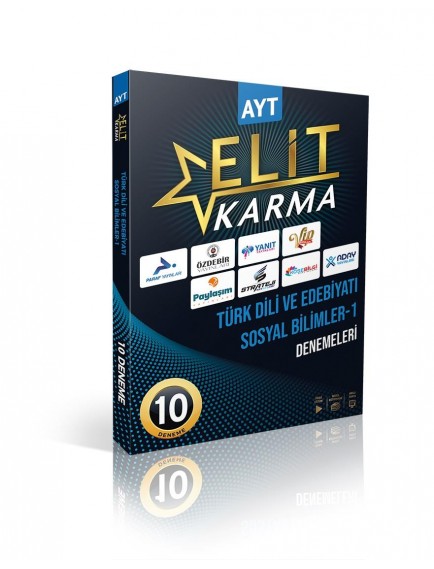 Elit Karma Yayınları Ayt Türk Dili Ve Edebiyatı Sosyal Bilimler-1 10 Branş Denemeleri
