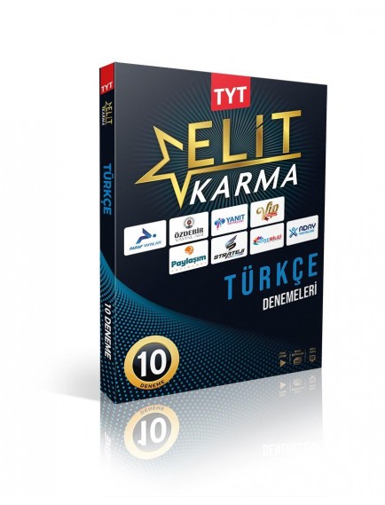 Elit Karma Yayınları Tyt Türkçe 10 Branş Deneme