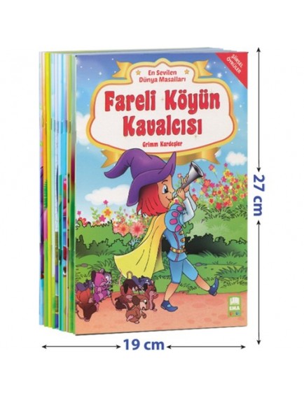En Sevilen Dünya Masalları (10 Kitap) - Kolektif - Ema Yayınları