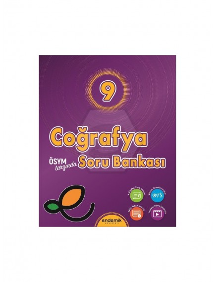 Endemik Yayınları 9. Sınıf Coğrafya Soru Bankası