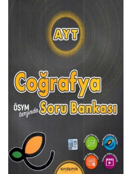 Endemik Yayınları Ayt Coğrafya Soru Bankası