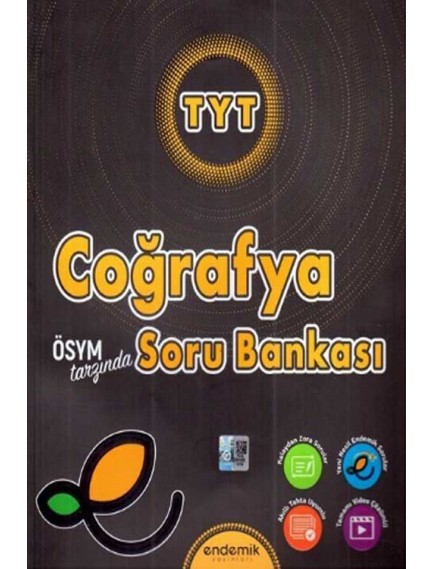 Endemik Yayınları Tyt Coğrafya Soru Bankası