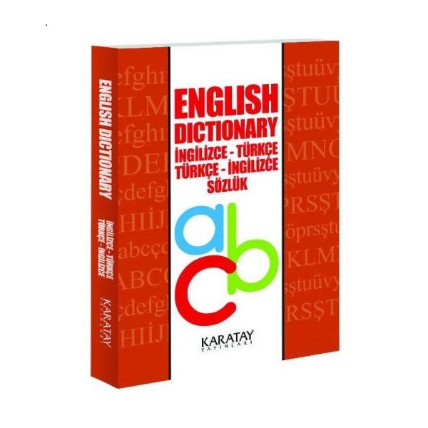 English Dictionary İngilizce - Türkçe Türkçe - İngilizce(Karton Kapak) - Kolektif - Karatay Yayınları