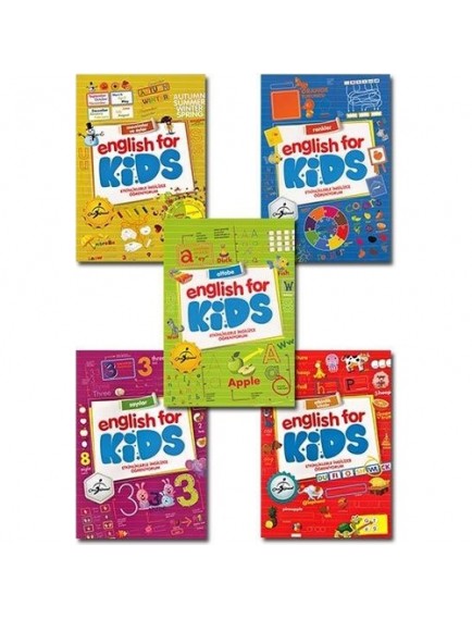 English For Kids Etkinliklerle İngilizce Öğreniyorum 1 - Kolektif - Çocuk Gezegeni Yayınları