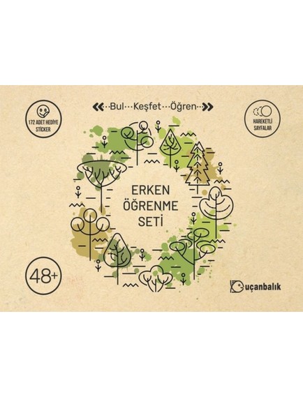 Erken Öğrenme Seti 48+ - Kolektif - Uçanbalık Yayınları