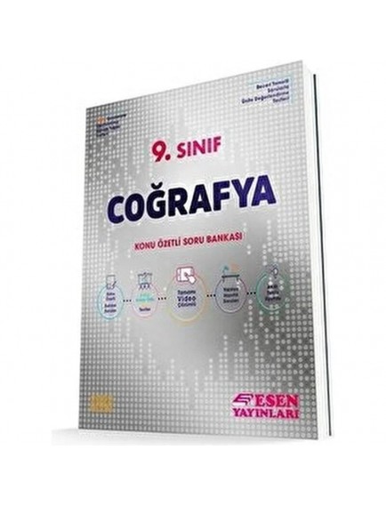 Esen Yayınları 9. Sınıf Coğrafya Konu Özetli Soru Bankası