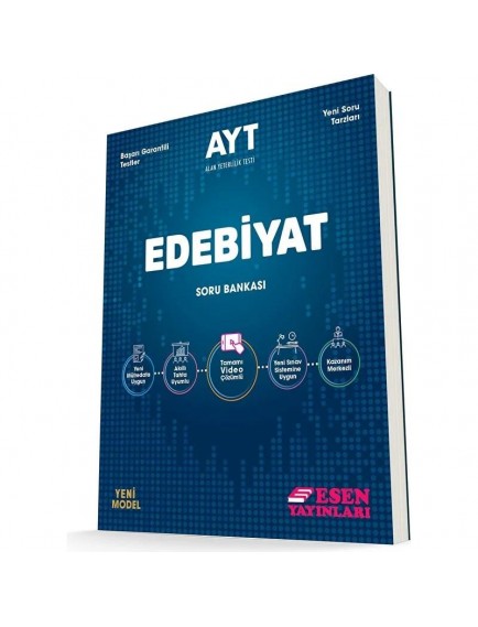 Esen Yayınları Ayt Edebiyat Soru Bankası