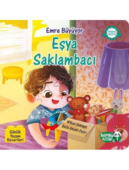 Eşya Saklambacı / Emre Büyüyor - Wikan Satriati - Bambu Kitap Yayınları