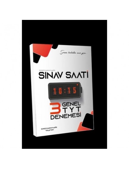 Etkili Matematik Yayınları Tyt Genel 3'Lü Deneme