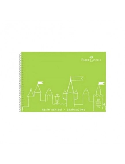Faber-Castell 30 Yaprak 25X35 Resim Defteri