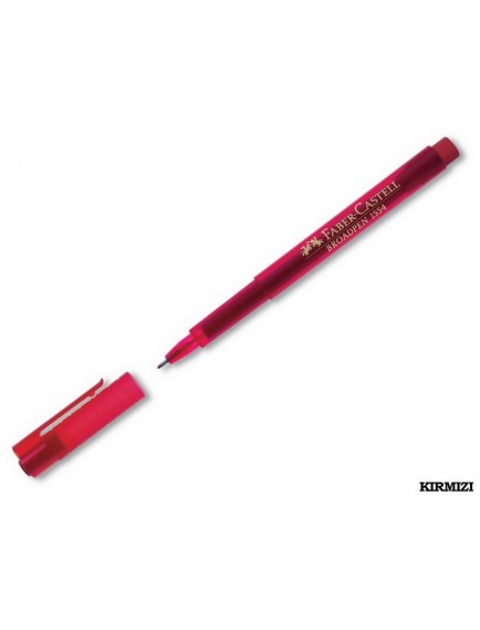 Faber-Castell Broadpen Kırmızı Kalem 155421