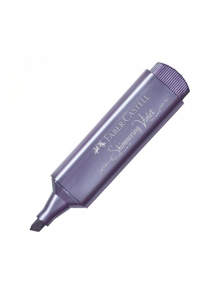 Faber Castell Fosforlu Kalem 46 Metalık Mor 