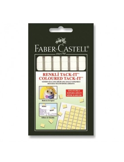Faber-Castell Karışık Renkli 50Gr Tack-It 187064