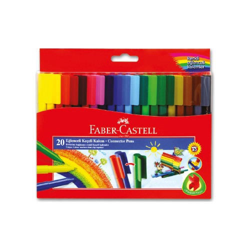 Faber-Castell Keçeli Kalem 20'Li