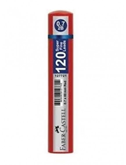 Faber Castell Min Grip 0.7 120Lı Bordo Tüp 